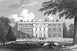 Clandon House 1824 engraving