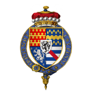 Coat of Arms of Sir Francis Lovell, 1st Viscount Lovell, KG