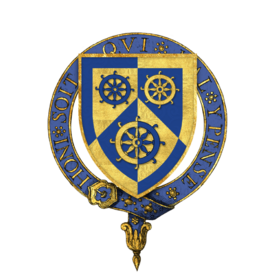 Coat of Arms of Sir Paul Hasluck, KG, GCMG, GCVO.png