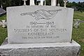 Confederate monument in Natchez, MS, Cemetery IMG 6995
