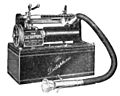 Dictaphone cylinder machine