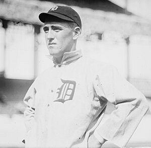 Donie Bush, Detroit AL, at Polo Grounds, NY
