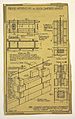 Drawing, Design for a Mass-Operational House Designed by Hector Guimard, Wall Construction, October 1920 (CH 18410953)