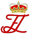 Dual Cypher of Prince Felipe and Princess Letizia of Asturias.svg