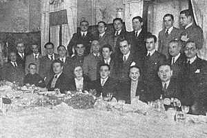 Editorial board of Tradicion, 1934