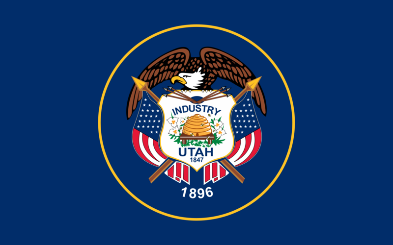 Flag of Utah (2011–2024)