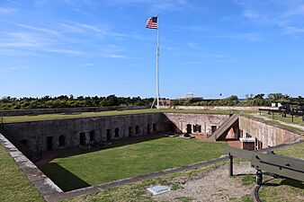 Fort Macon at Fort Macon State Park (April 2023) 15