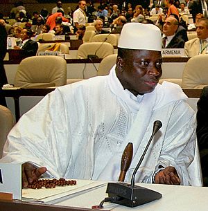 Gambia President Yahya Jammeh