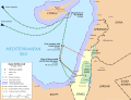 Gaza flotilla raid map