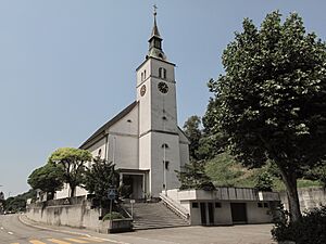 Grellingen, die Sankt Laurentiuskirche foto5 2013-07-20 13.18