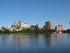 Hartford Connecticut Skyline
