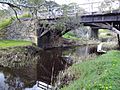 Heritage listed old bridge across Currency Creek, South Australia near Goolwa. (7771453472)