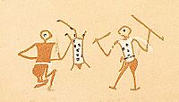 Hierakonpolis Tomb 100 Individual fighting scene