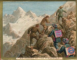 Huntley & Palmers An ascent of the Himalayas