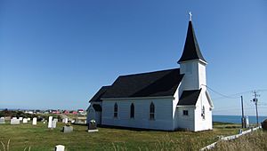 Saint Peter By the Sea Church in Grosse-Île
