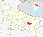 India Uttar Pradesh districts 2012 Sultanpur.svg