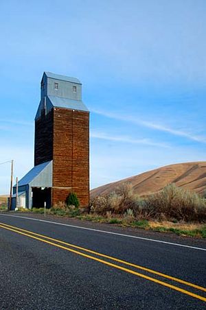 Ione Elevator (Morrow County, Oregon scenic images) (morDA0001a)