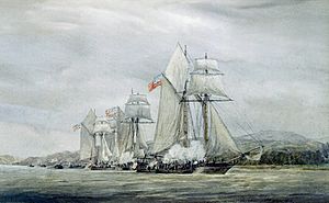 Irwin John Bevan - Capture of the Dolphin, 3rd April 1813