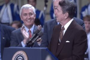 Jim Gardner and Ronald Reagan