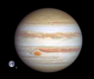 Jupiter size