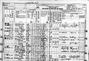 Killoran in 1950 census