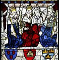 King Lucius and two other Kings, East Window, York Minster