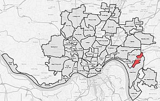 Linwood-Cincinnati-map