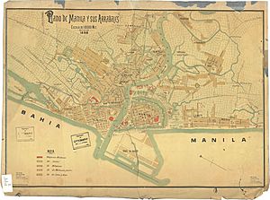 Manila and suburbs 1898