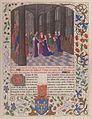 Marriage Edward IV Elizabeth Woodville Wavrin Anciennes Chroniques d'Angleterre Francais 85 f109