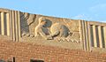 Marysville, Kansas high school N side center relief 1