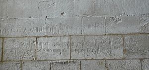 Medieval Graffiti Ashwell Church