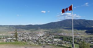 Merritt seen from Norgaard Lookout in 2019