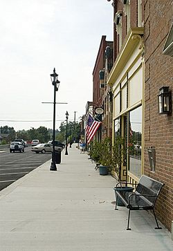 East Main Street in Midway