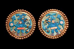 Moche earrings