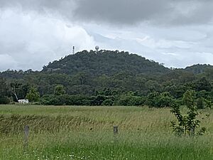 Mount Stapylton from Rotary Park Road, Alberton, 2022