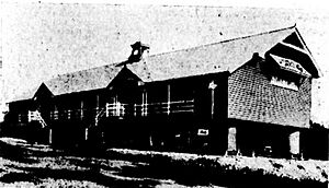 Newmarket State School, at the time of opening, July 1904