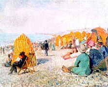 Nicolae Vermont - Plaja (la Dieppe)
