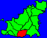Location of Forest in Guernsey