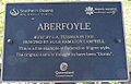 Plaque, Aberfoyle, 35 Wood Street, Warwick, 2015