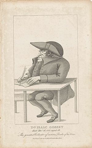 Isaac Gosset (bibliographer) Facts for Kids