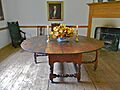 Primitive Hall Gateleg table