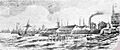 Redout Kale port. 1840s