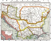 Roman provinces of Illyricum, Macedonia, Dacia, Moesia, Pannonia and Thracia