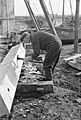 Rye Shipyard- the Construction of Motor Fishing Vessels, Rye, Sussex, England, UK, 1944 D22783