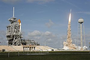 STS-129 and Ares I-X
