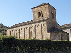 Santa Cruz de la Serós - Iglesia de San Caprasio 01