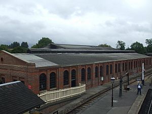 Sheffield Park engine shed Bluebell Railway - geograph.org.uk - 978187
