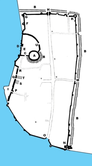 Southampton medieval plan