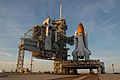 Space Shuttle Atlantis at Launch Pad 39A