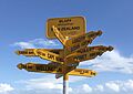 Stirling Point Signpost 110